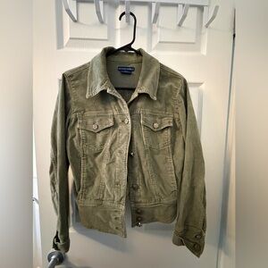 Bandolino Olive Green Women's Jean Jacket